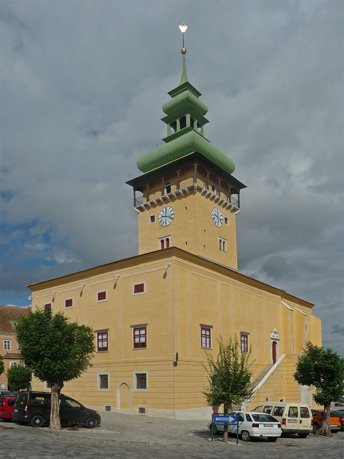 Weinviertel Retz Rathaus Nachmittag