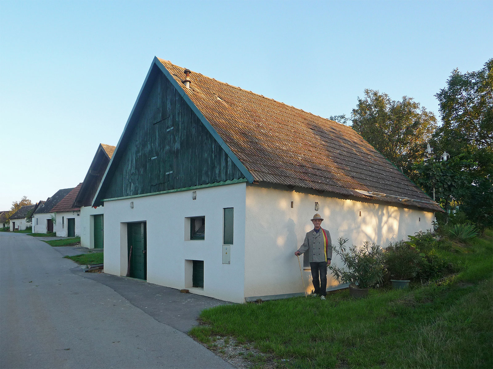 Weinviertel Kleinhadersdorf Kellergasse