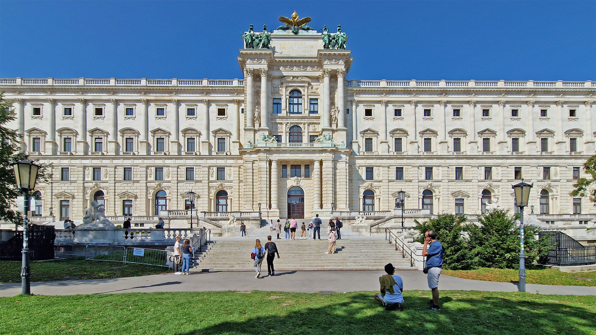 Wien Hofburg Burggarten