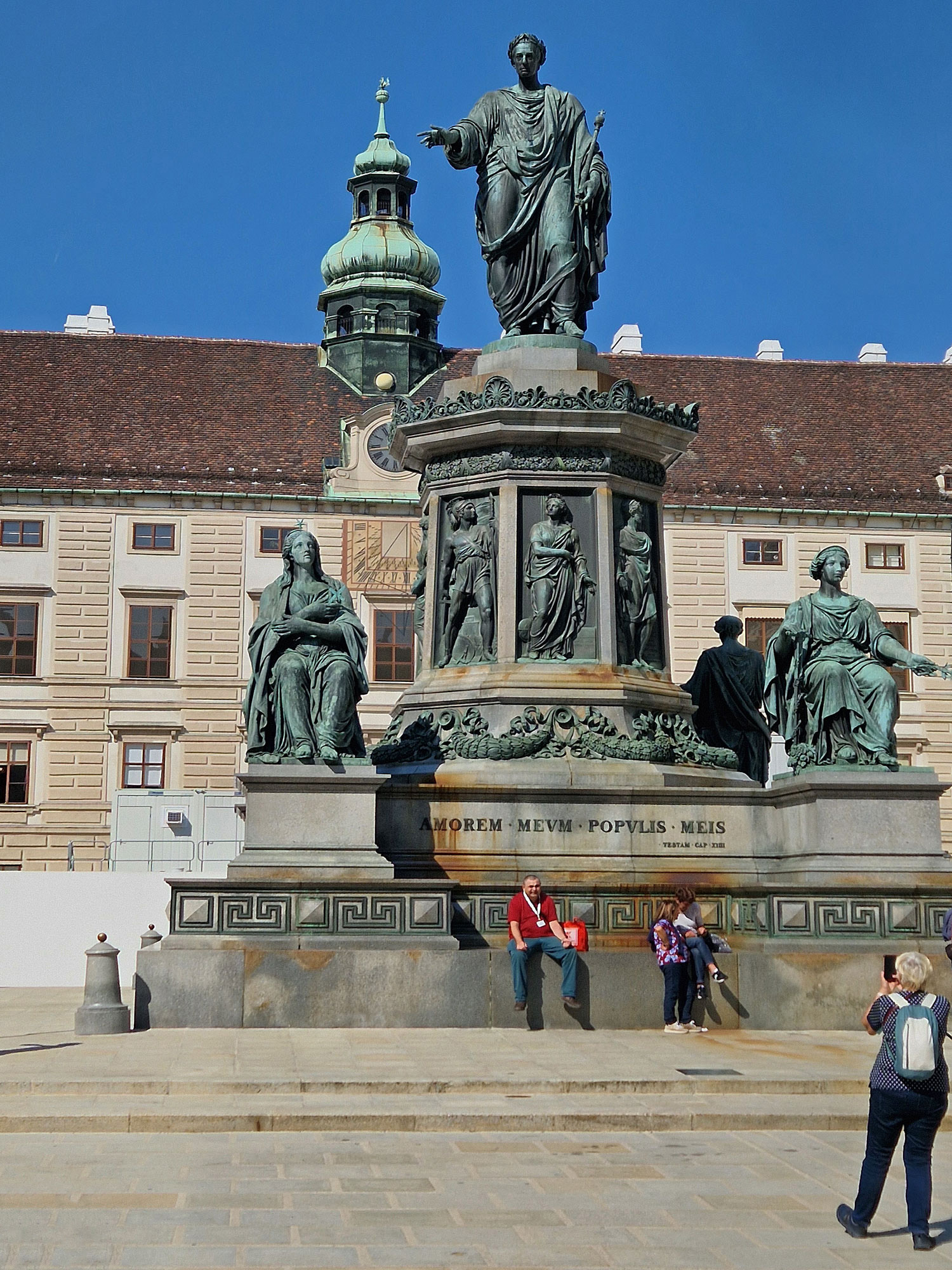 Wien Hofburg Denkmal Franz II.