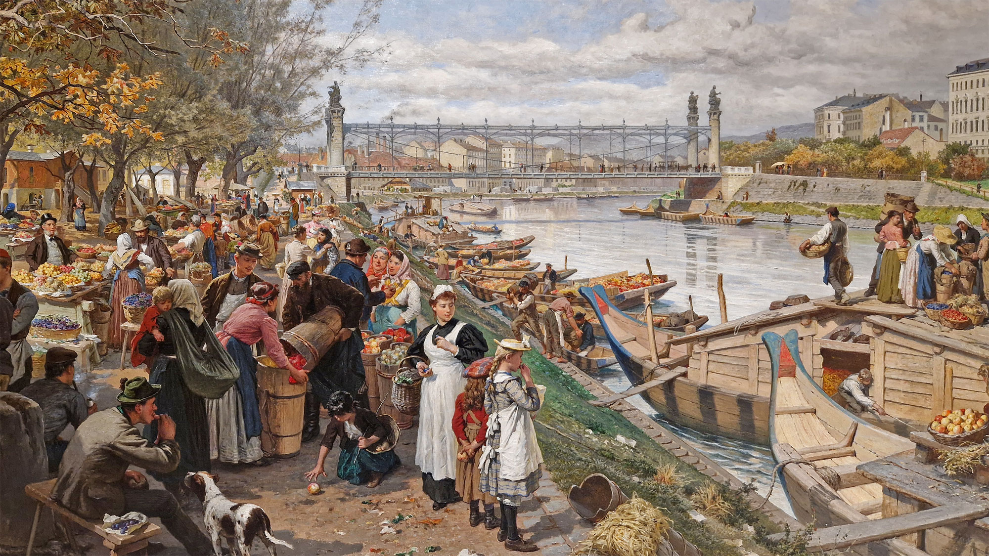 Wien Museum Obstmarkt am Schanzel