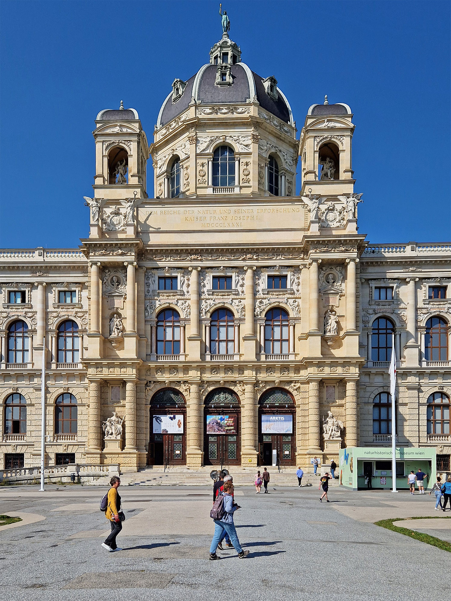 Wien Naturhistorisches Museum Fassade