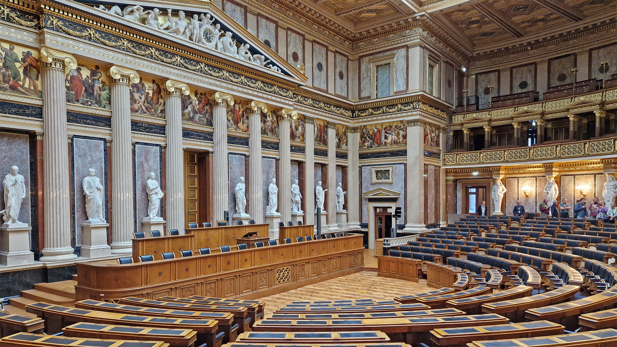 Wien Parlament Historischer Sitzungssaal