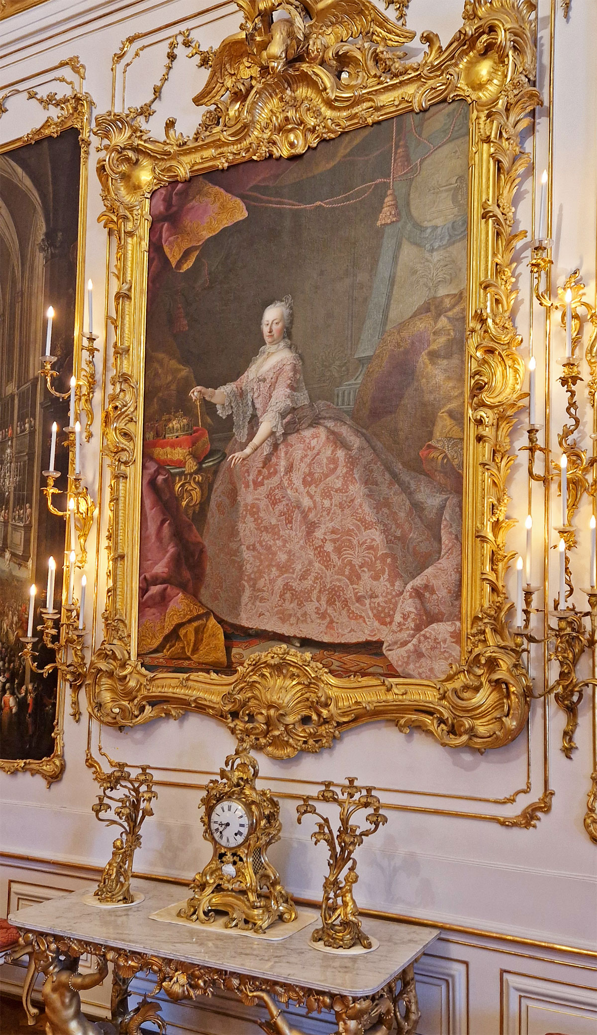 Wien Schönbrunn Zeremoniensaal Maria Theresia