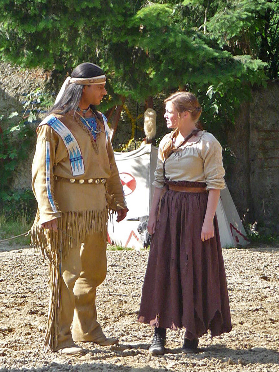 Karl May Festspiele Dasing Winnetou und weiße Frau