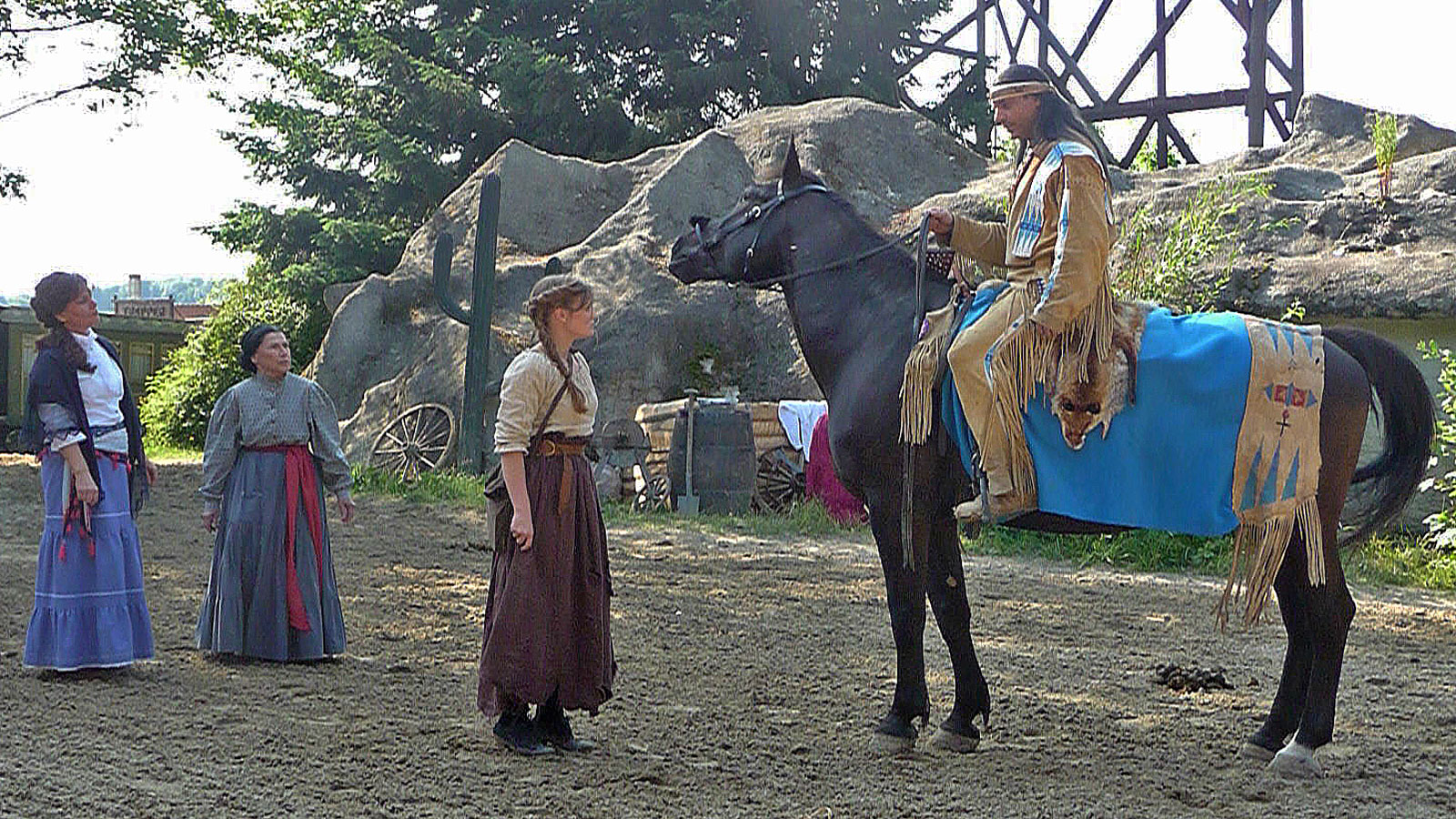 Karl May Festspiele Dasing Winnetou zu Pferd