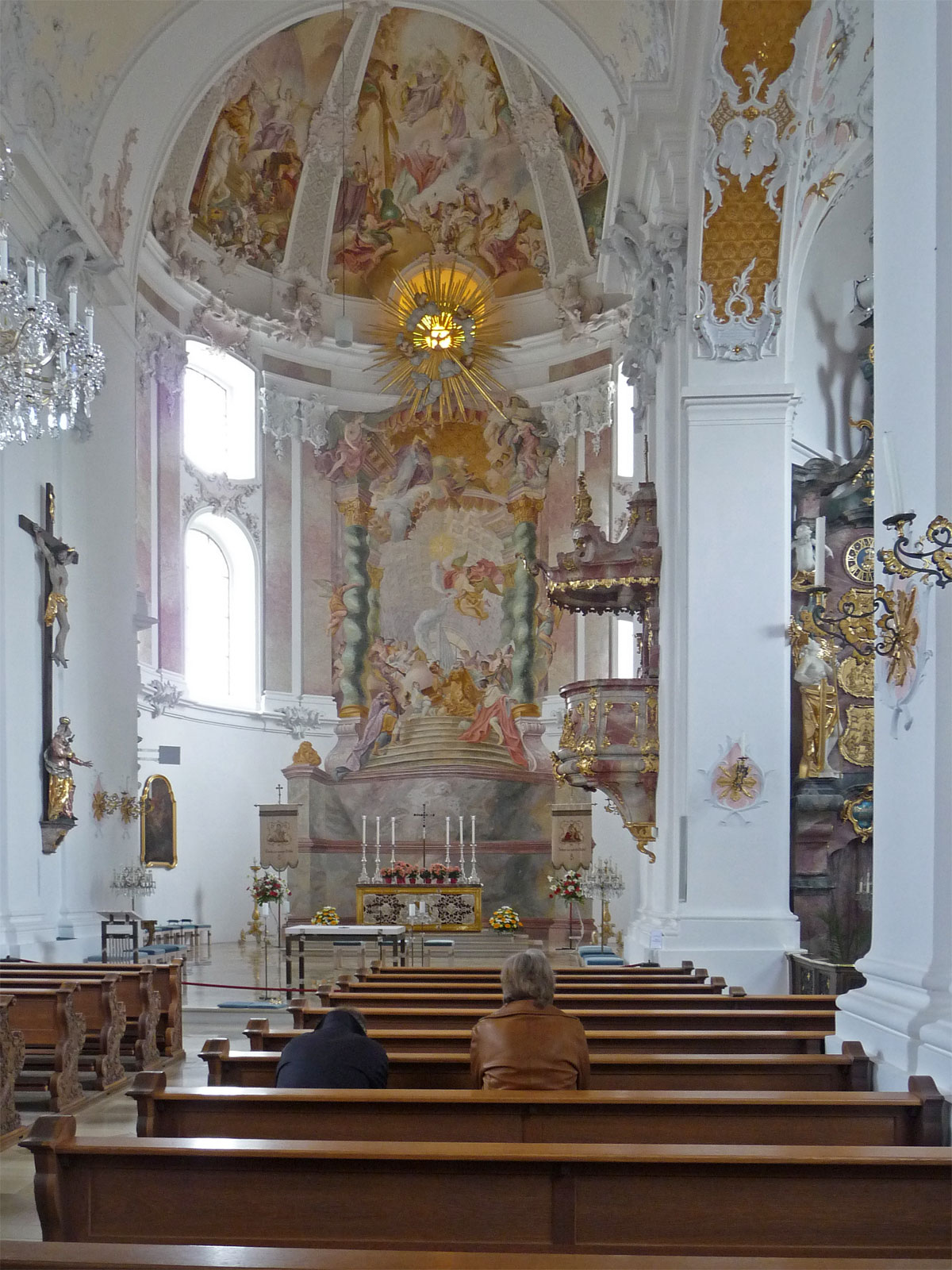 Friedberg Bayern Wallfahrtskirche innen