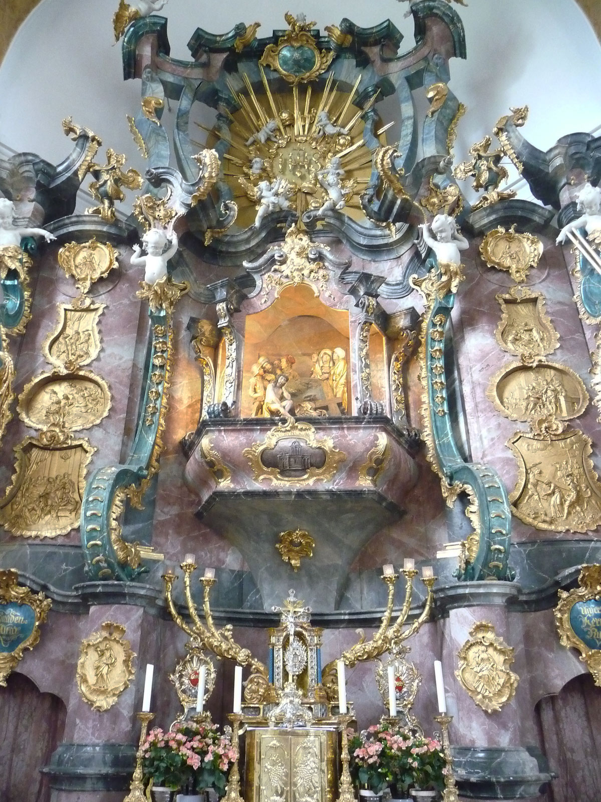 Friedberg Bayern Wallfahrtskirche Altar