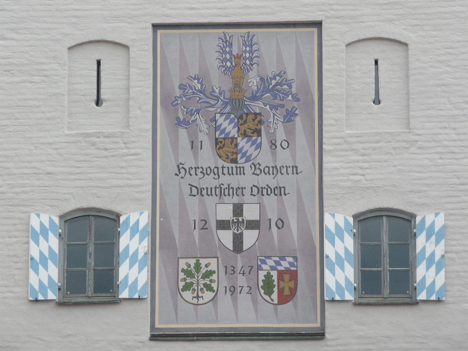 Aichach Oberes Tor Wappen