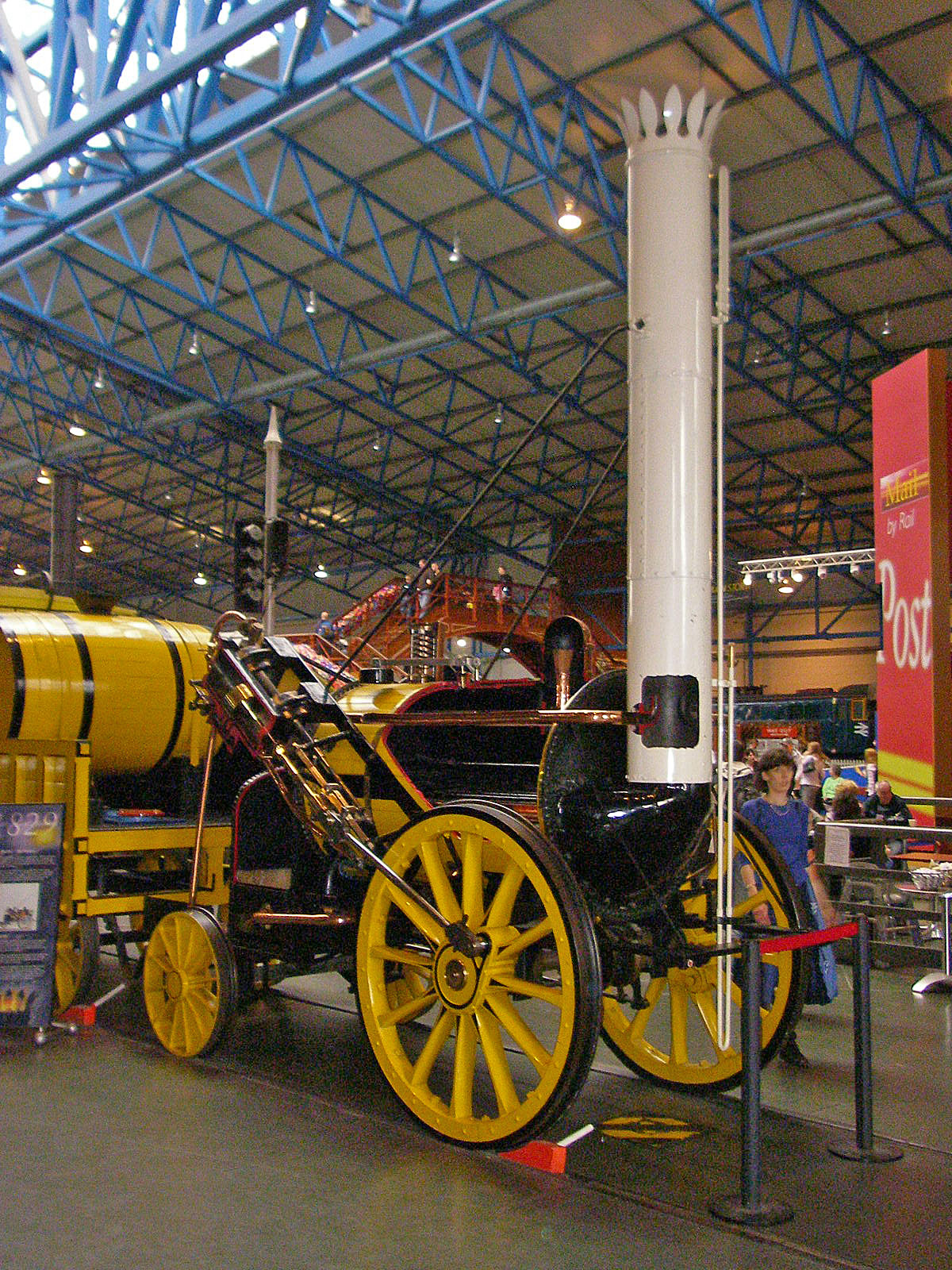 York Eisenbahnmuseum historische Lokomotive