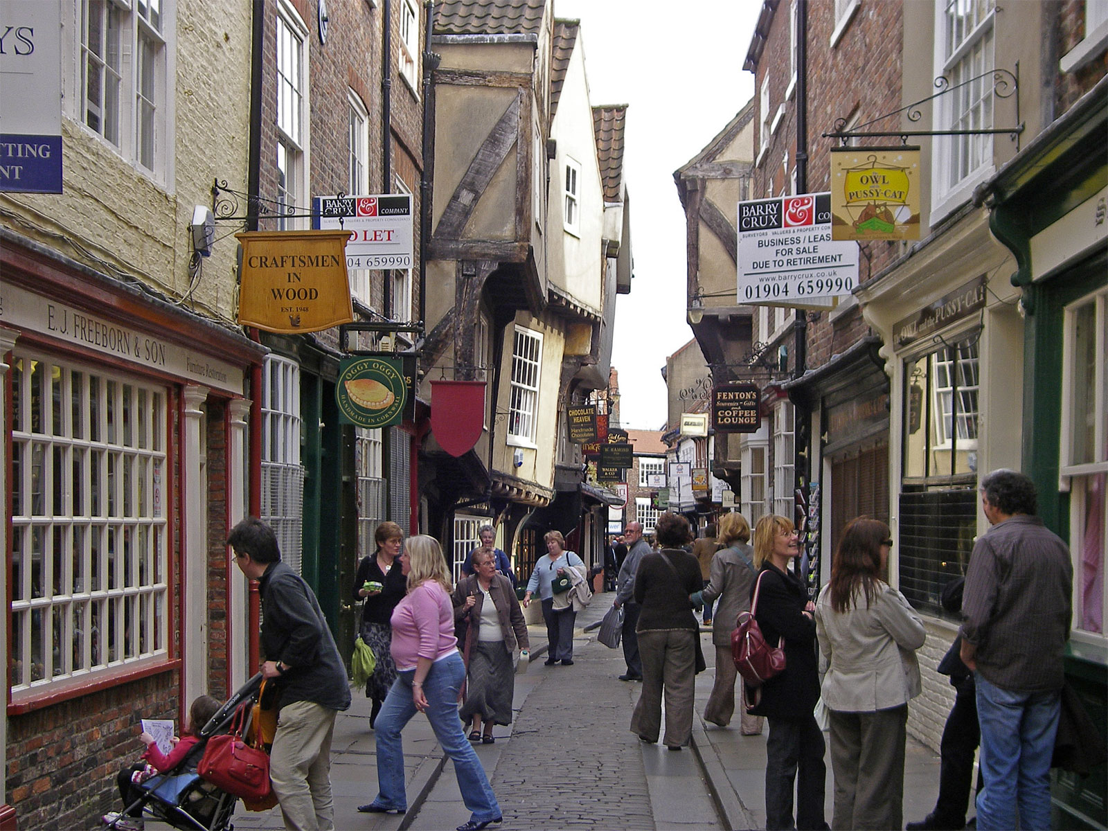 York Altstadt Schild Craftsmen in Wood