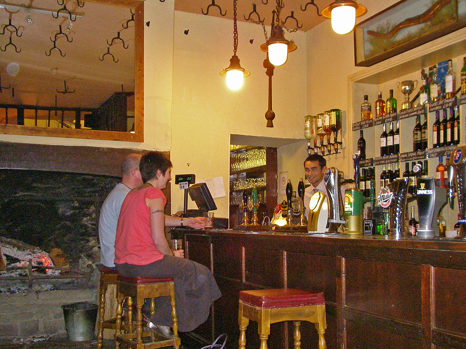 Yorkshire Askrigg Pub innen