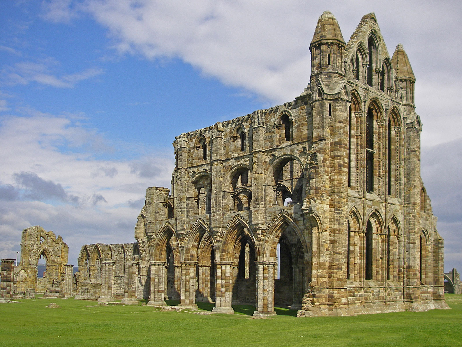 Yorkshire Whitby Abbey nah