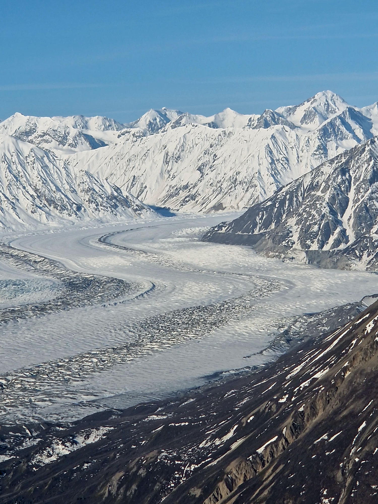 Yukon Kluane National Park Kaskawulsh Glacier