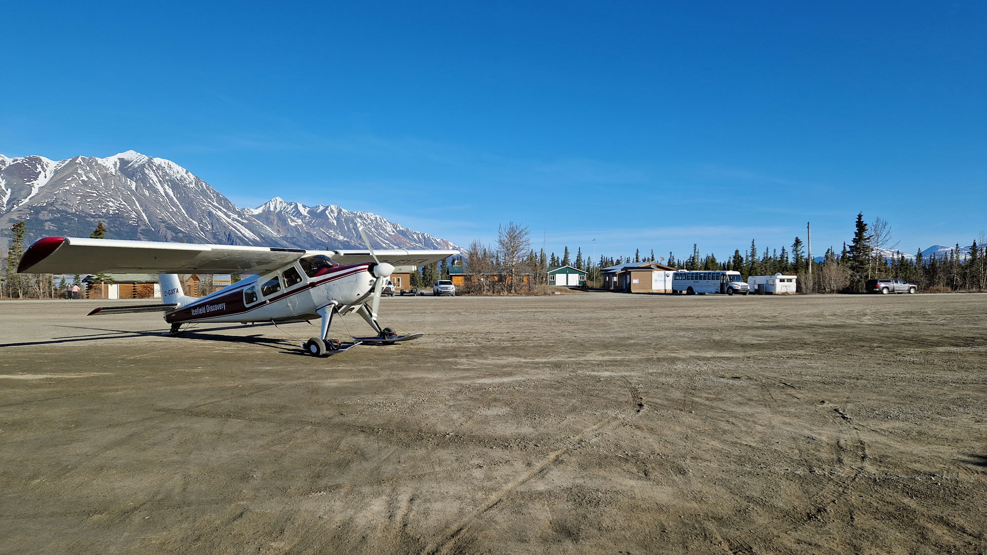 Yukon Kluane National Park Flugplatz