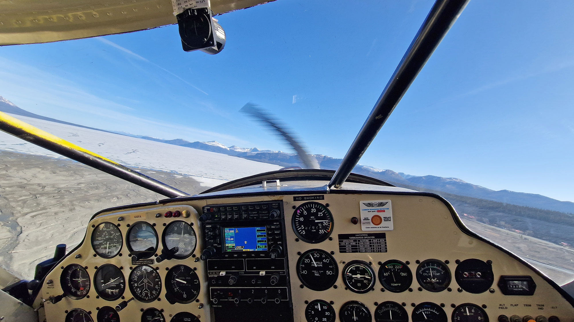 Yukon Kluane Lake Rundflug