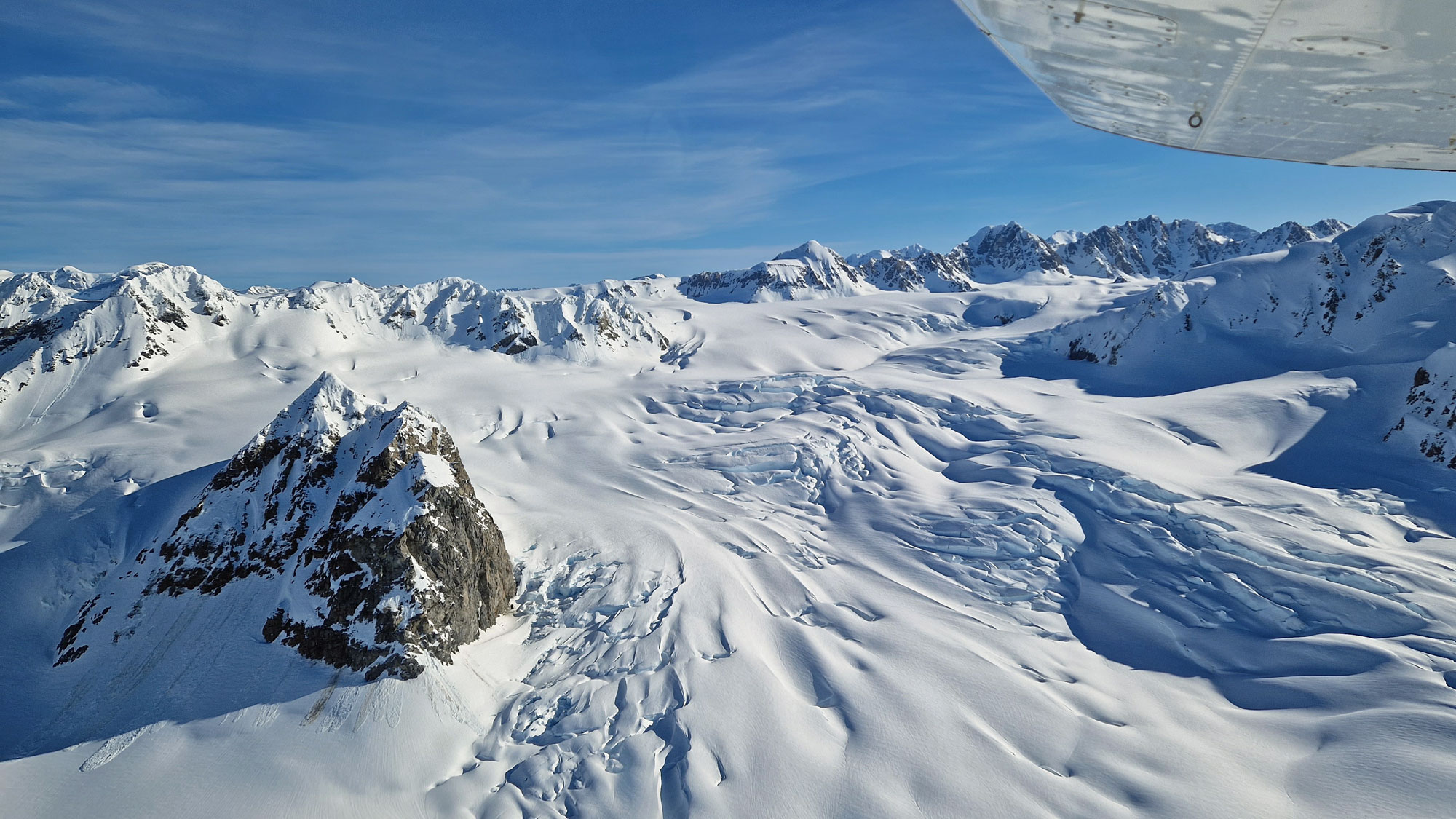 Yukon Kluane National Park Rundflug Gletscherwelt