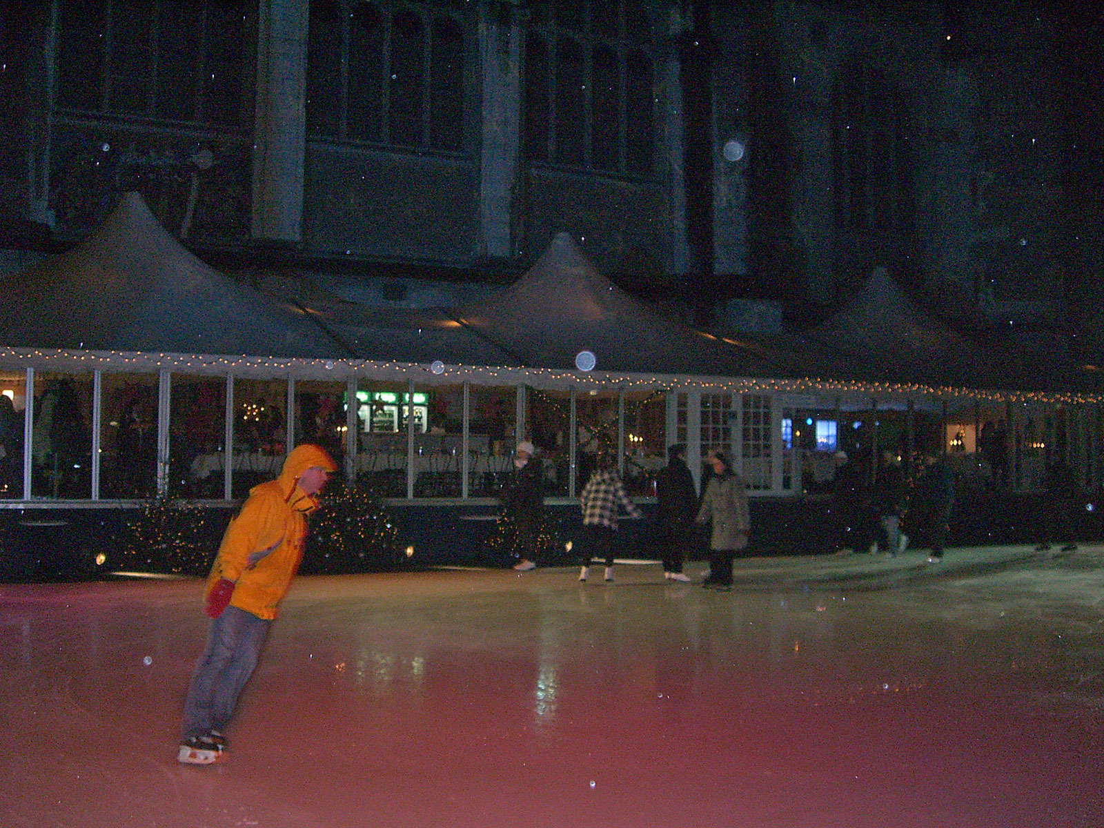 Zürich Eisbahn Nachtaufnahme