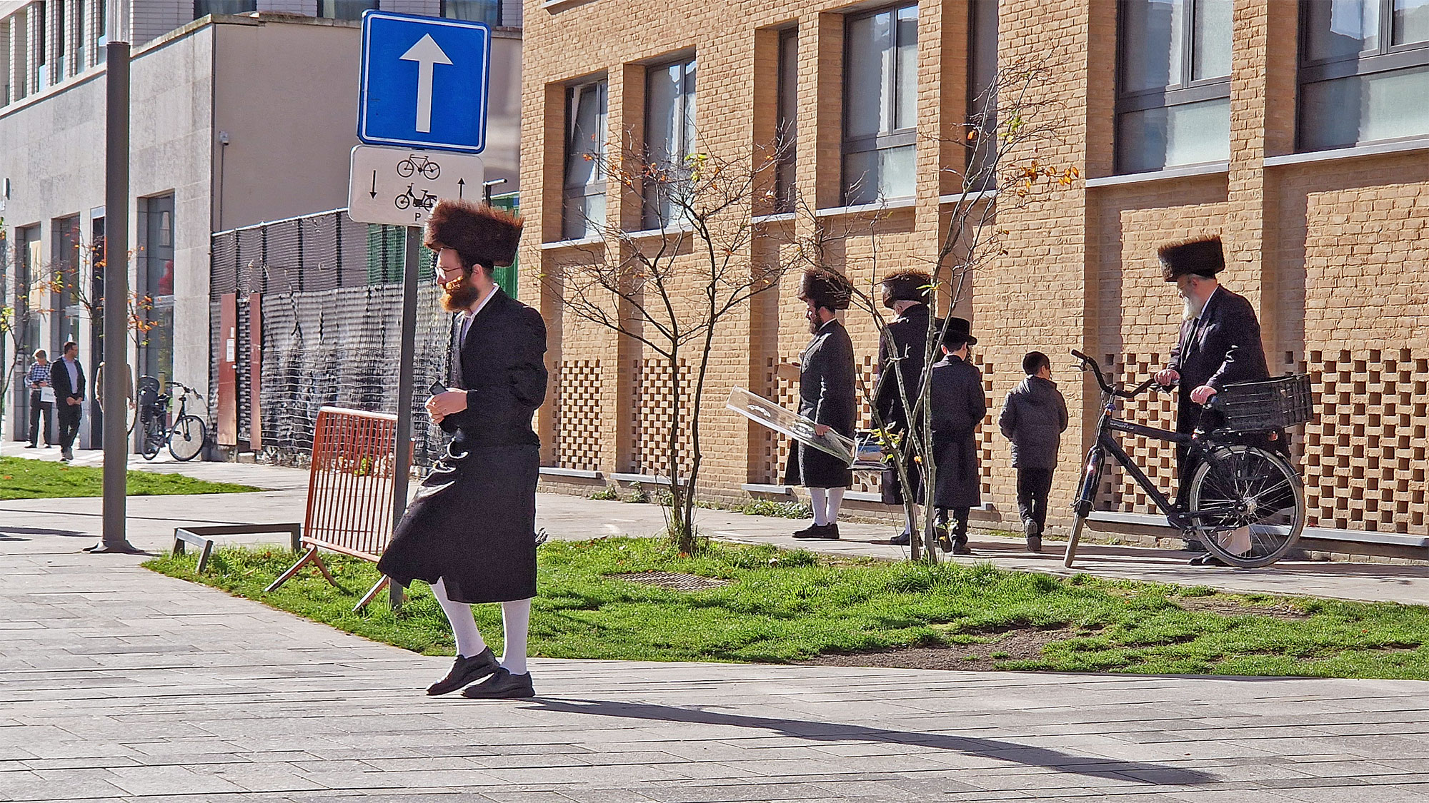 Antwerpen Jüdisches Viertel ultraorthodoxe Juden
