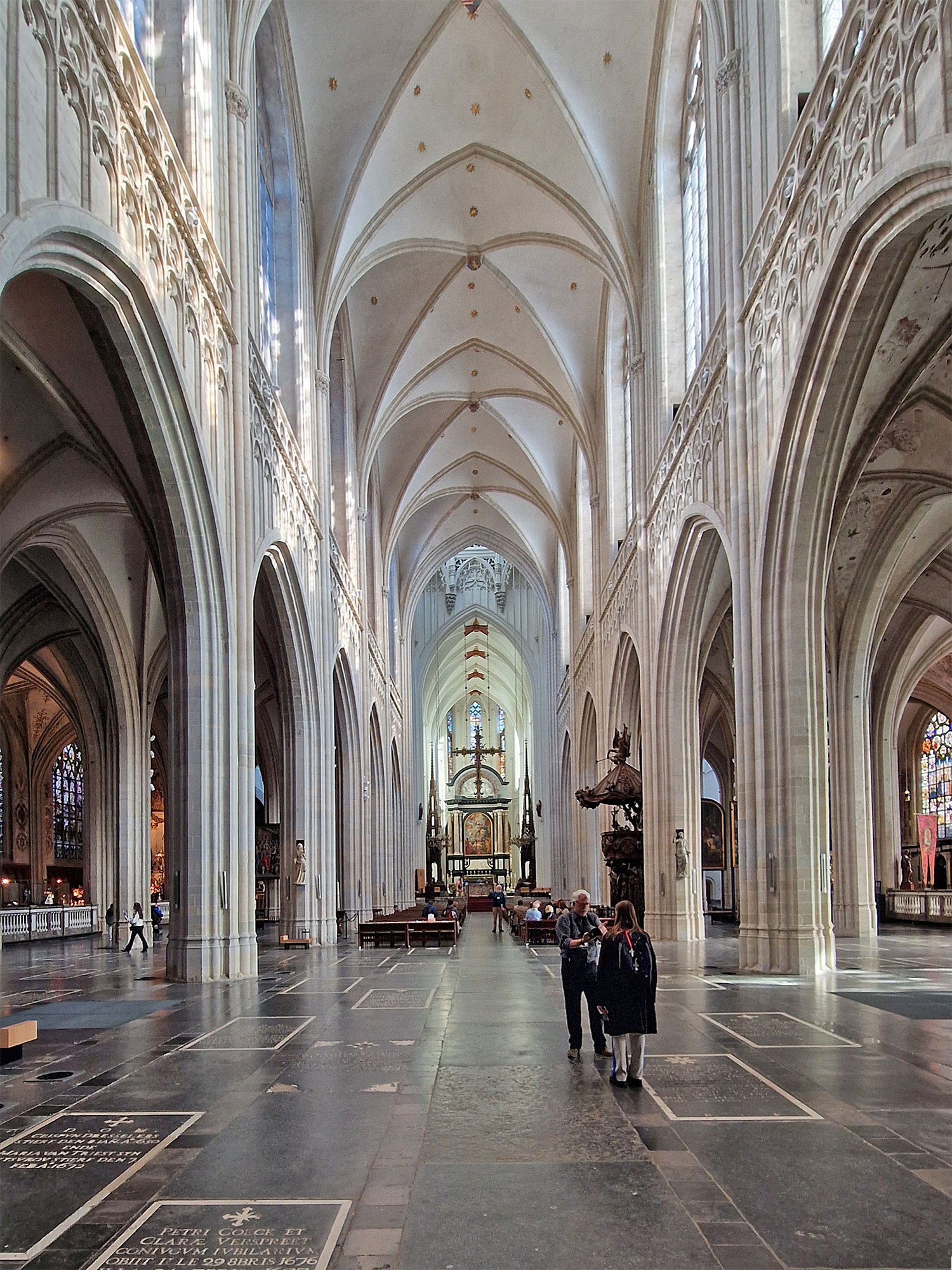 Antwerpen Kathedrale innen
