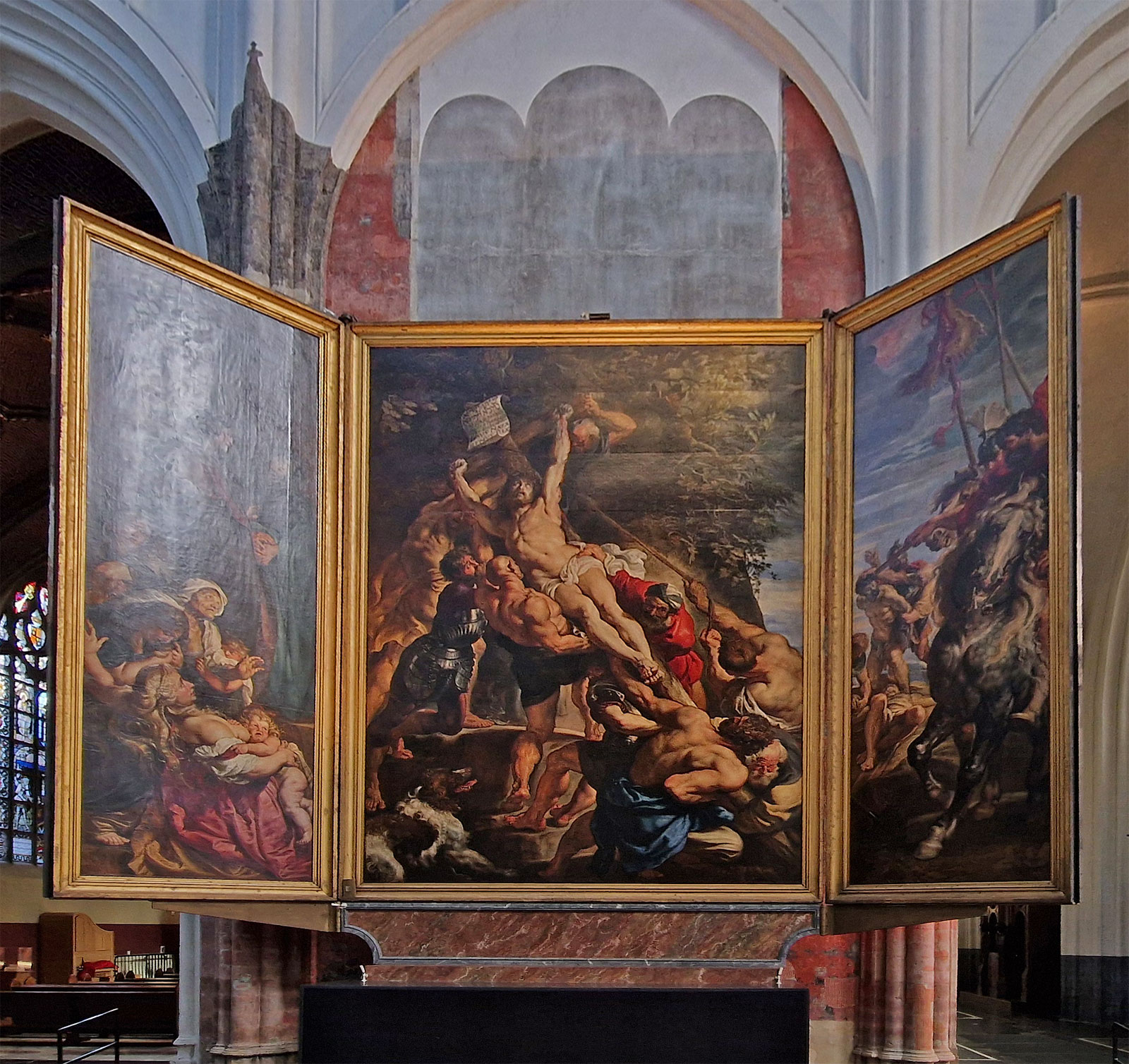 Antwerpen Kathedrale Triptychon Rubens