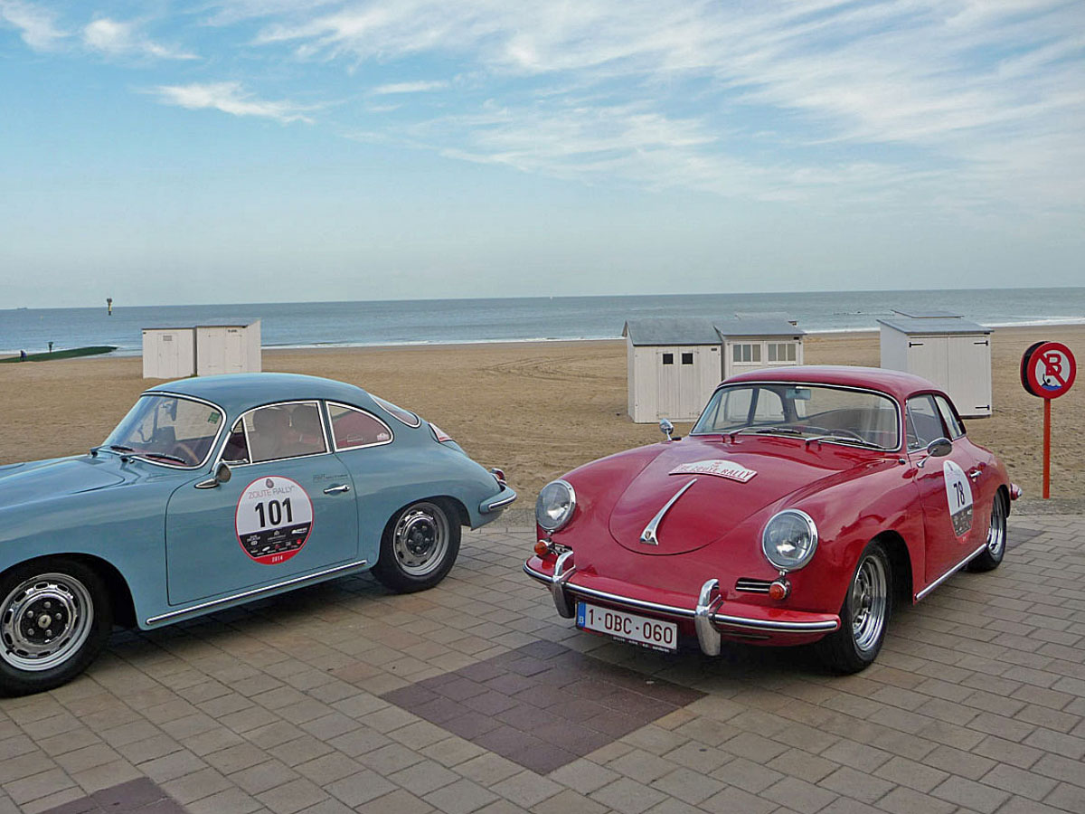 Oldtimer-Rallye in Knokke-Heist
