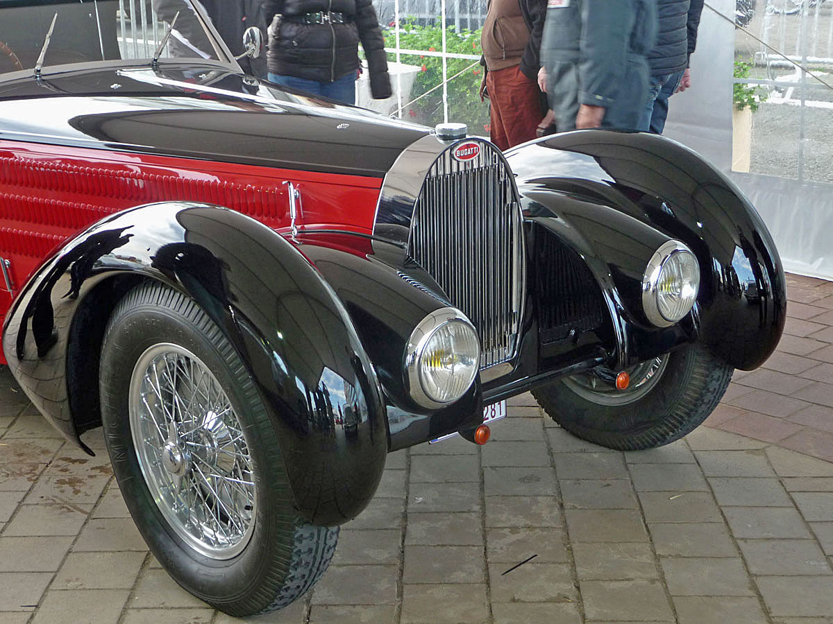 Oldtimer-Bugatti in Knokke-Heist