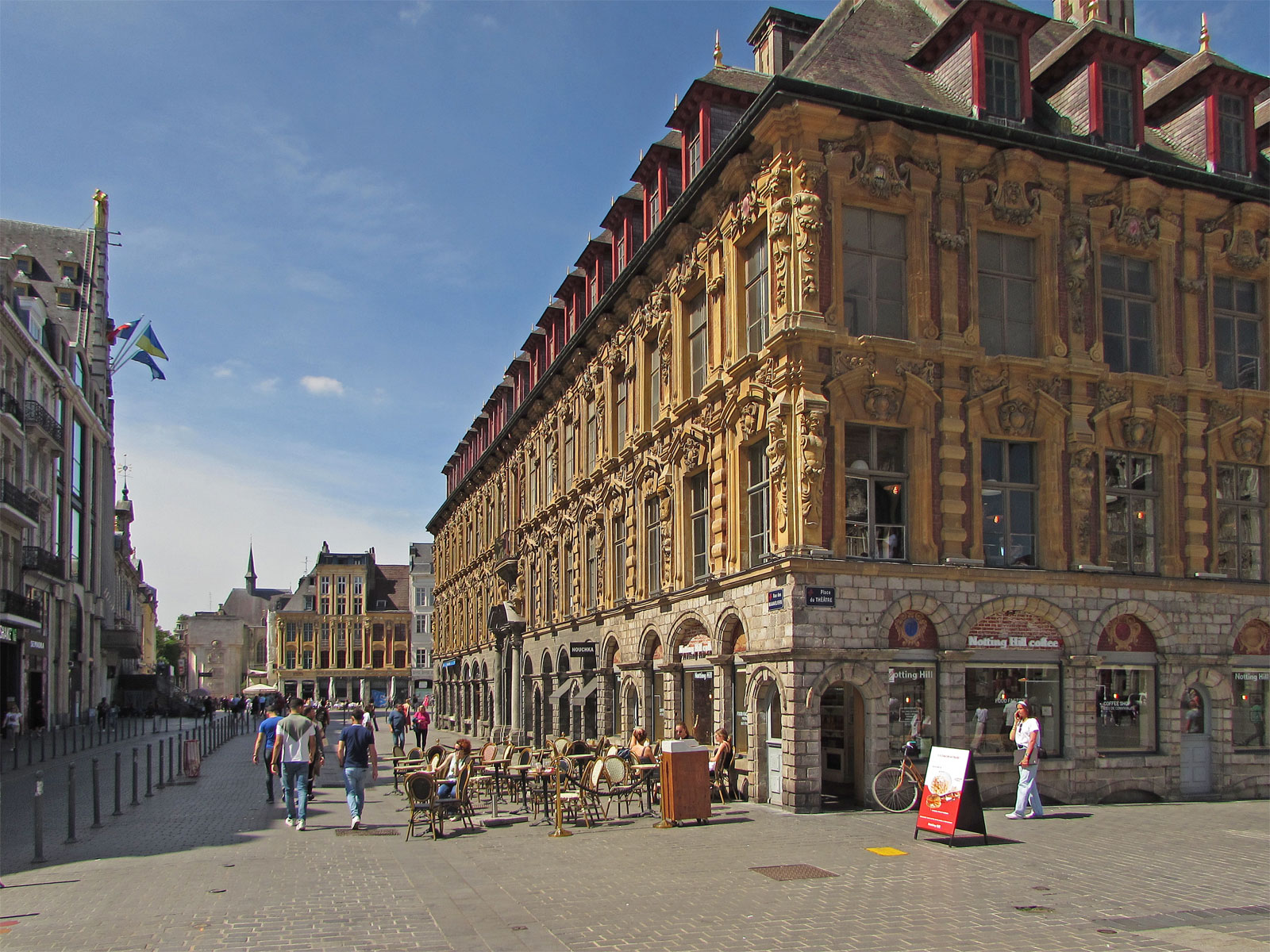 Lille Place Rihour