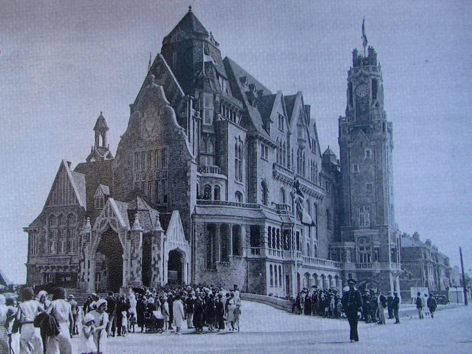 Le Touquet-Paris-Plage Rathaus früher