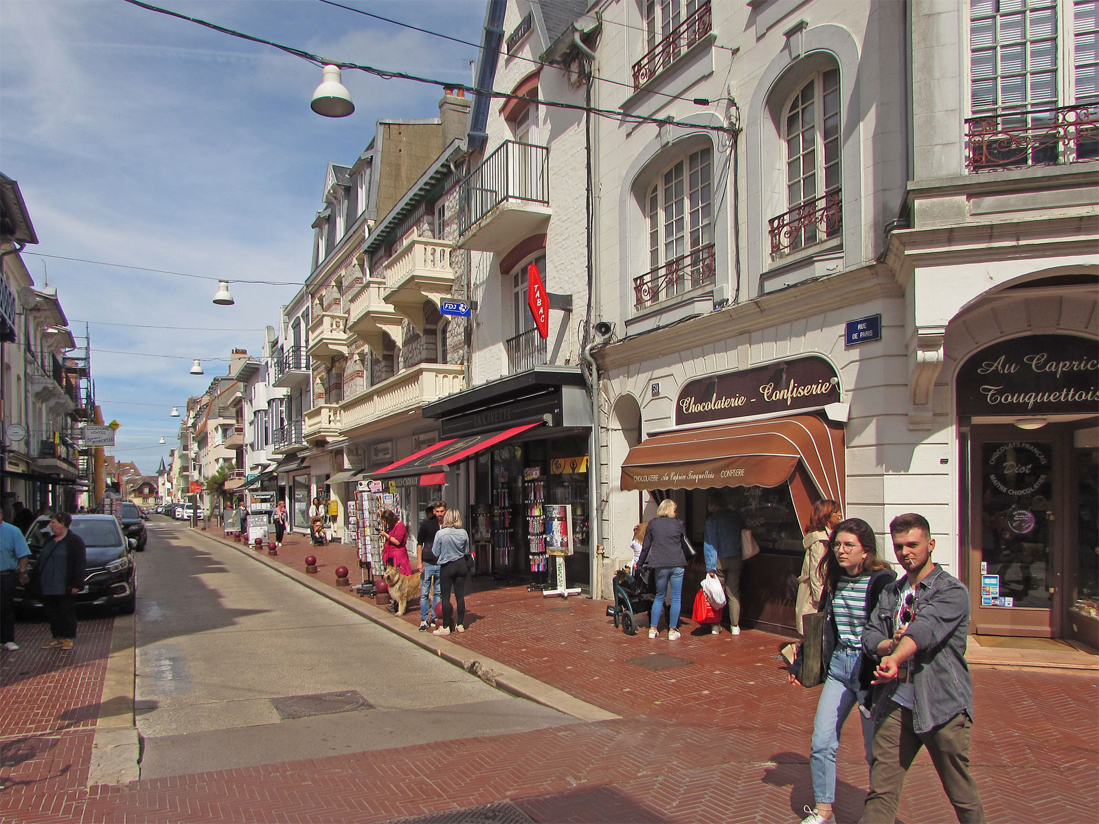 Le Touquet-Paris-Plage Fußgängerzone