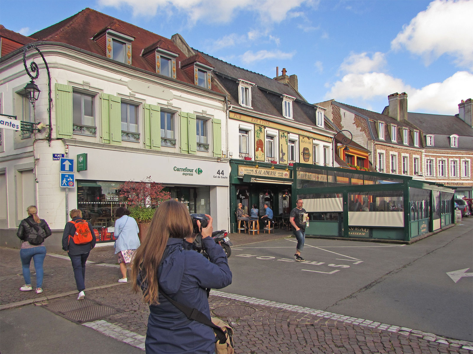 Montreuil-sur-Mer Marktplatz