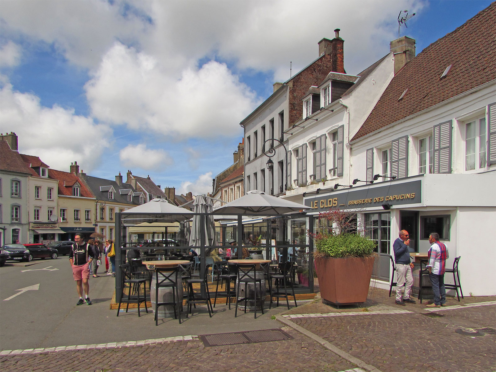 Montreuil-sur-Mer Marktplatz