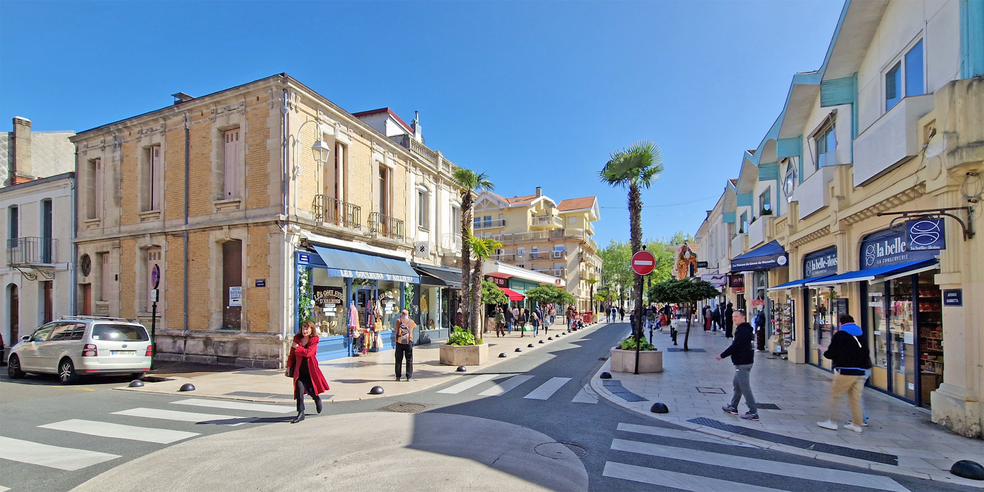 Arcachon Fußgängerzone