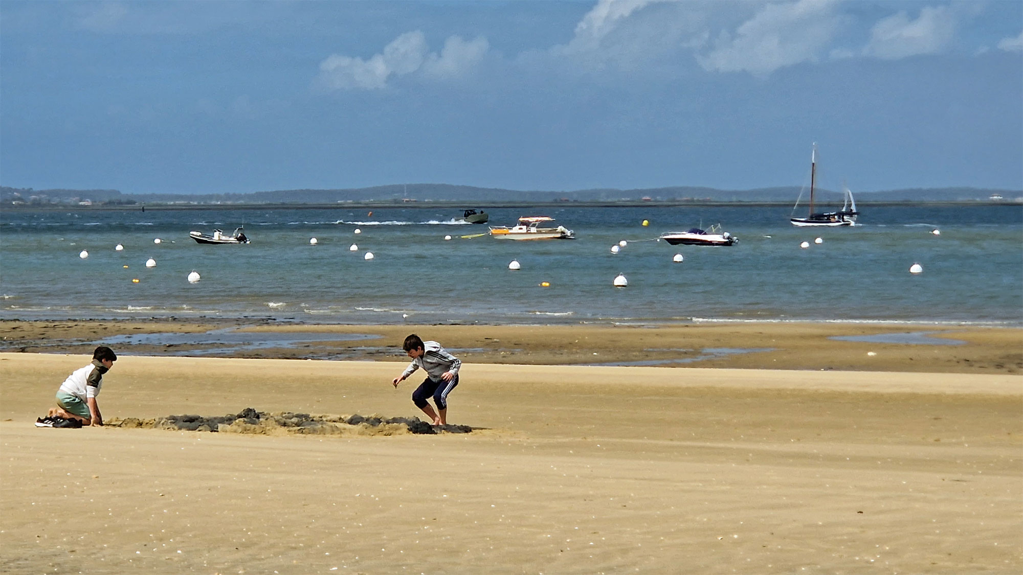Arcachon Strand Kinder