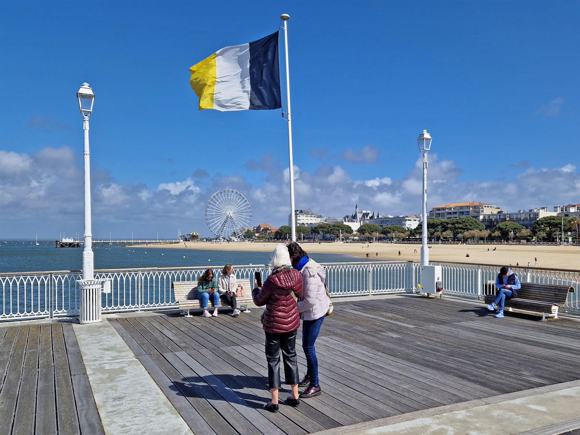 Arcachon Ausblick Jetee Thiers