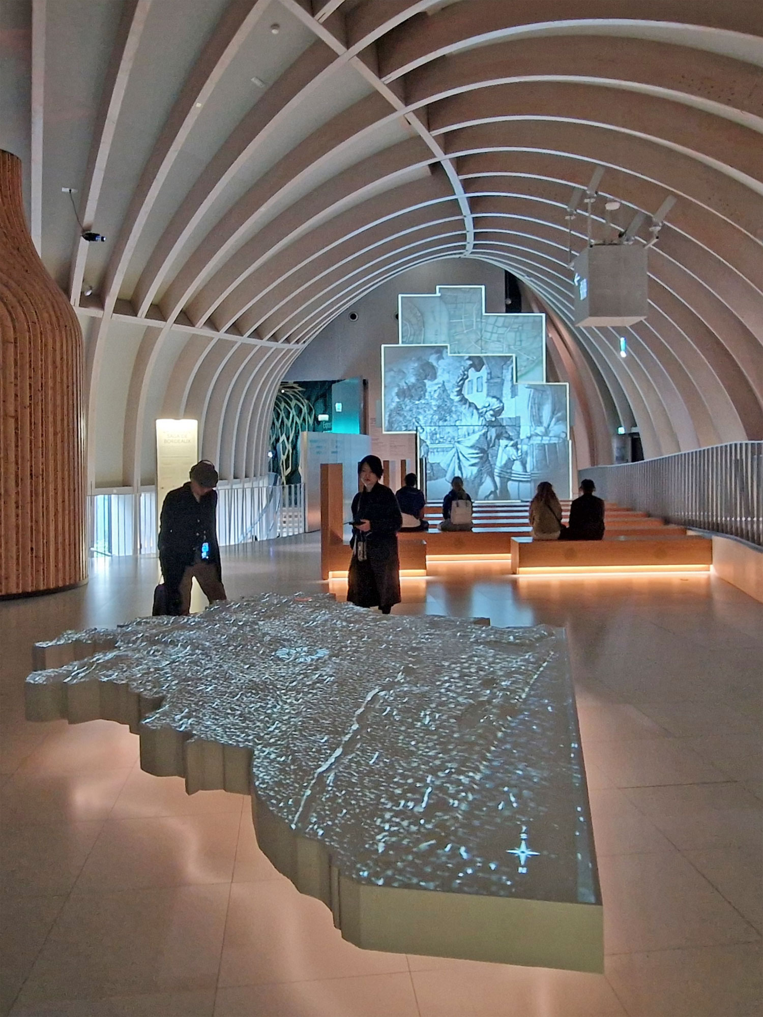Bordeaux Cite du Vin Dauerausstellung