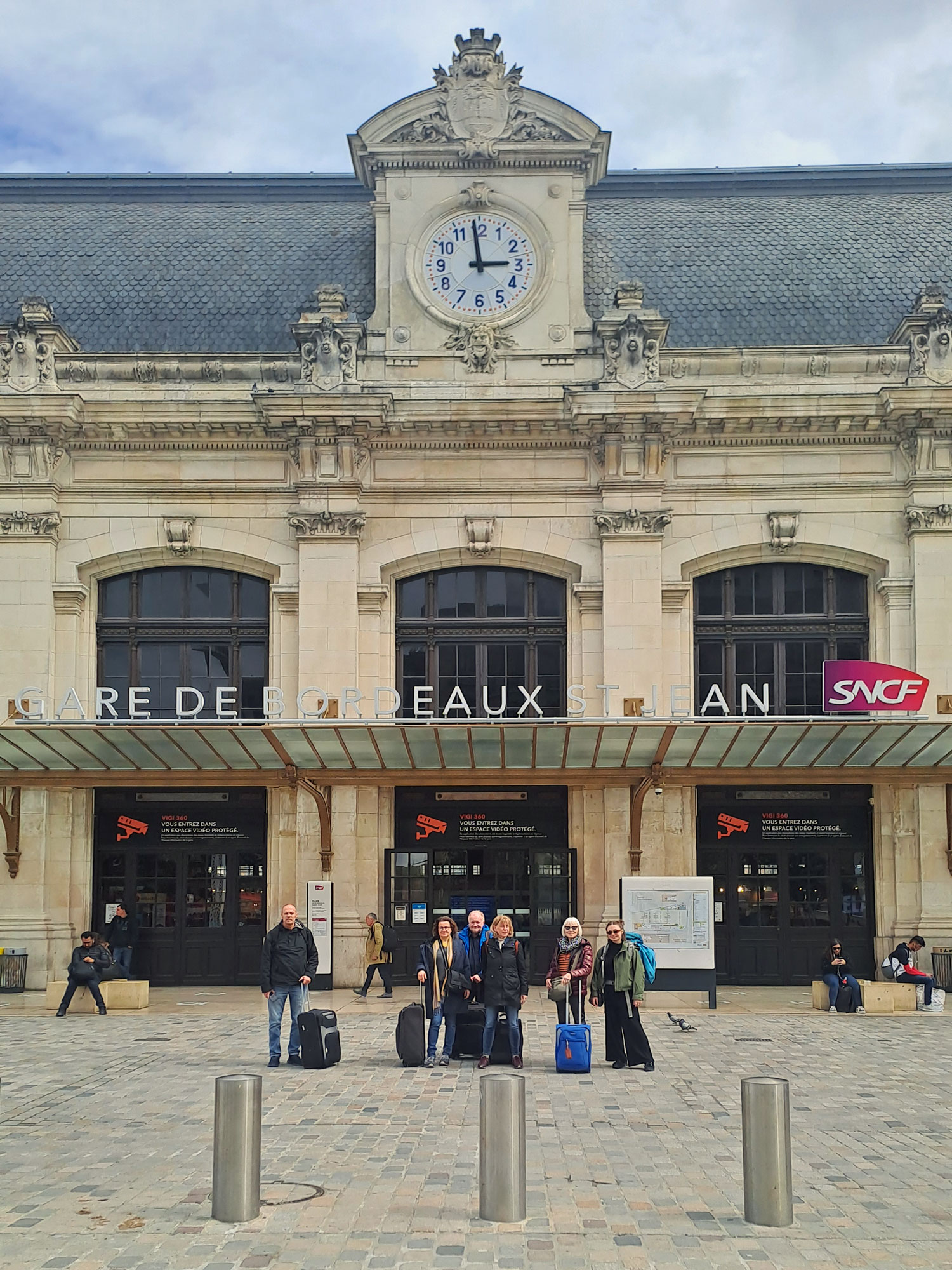 Bordeaux Bahnhof außen