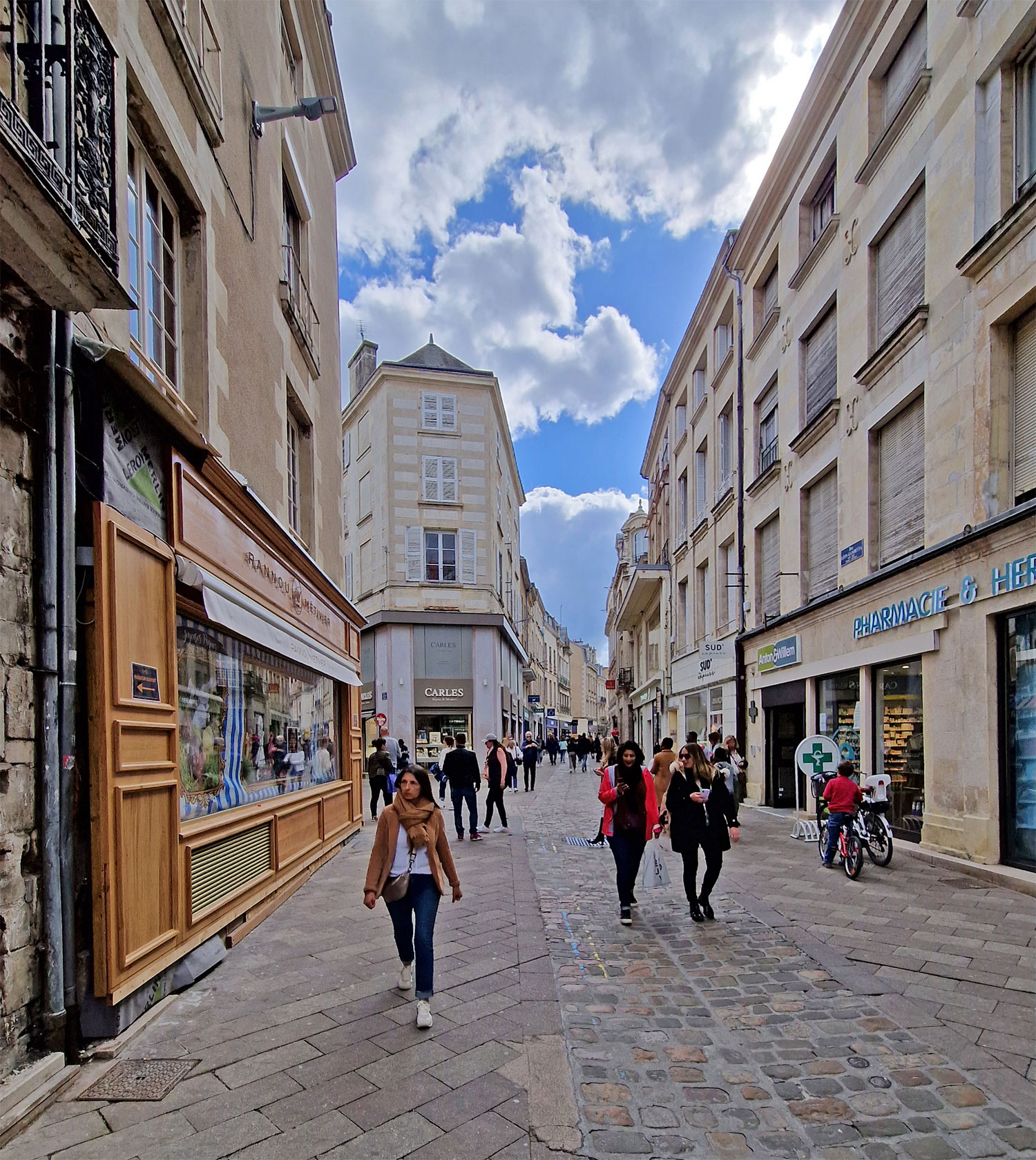 Poitiers Fußgängerzone