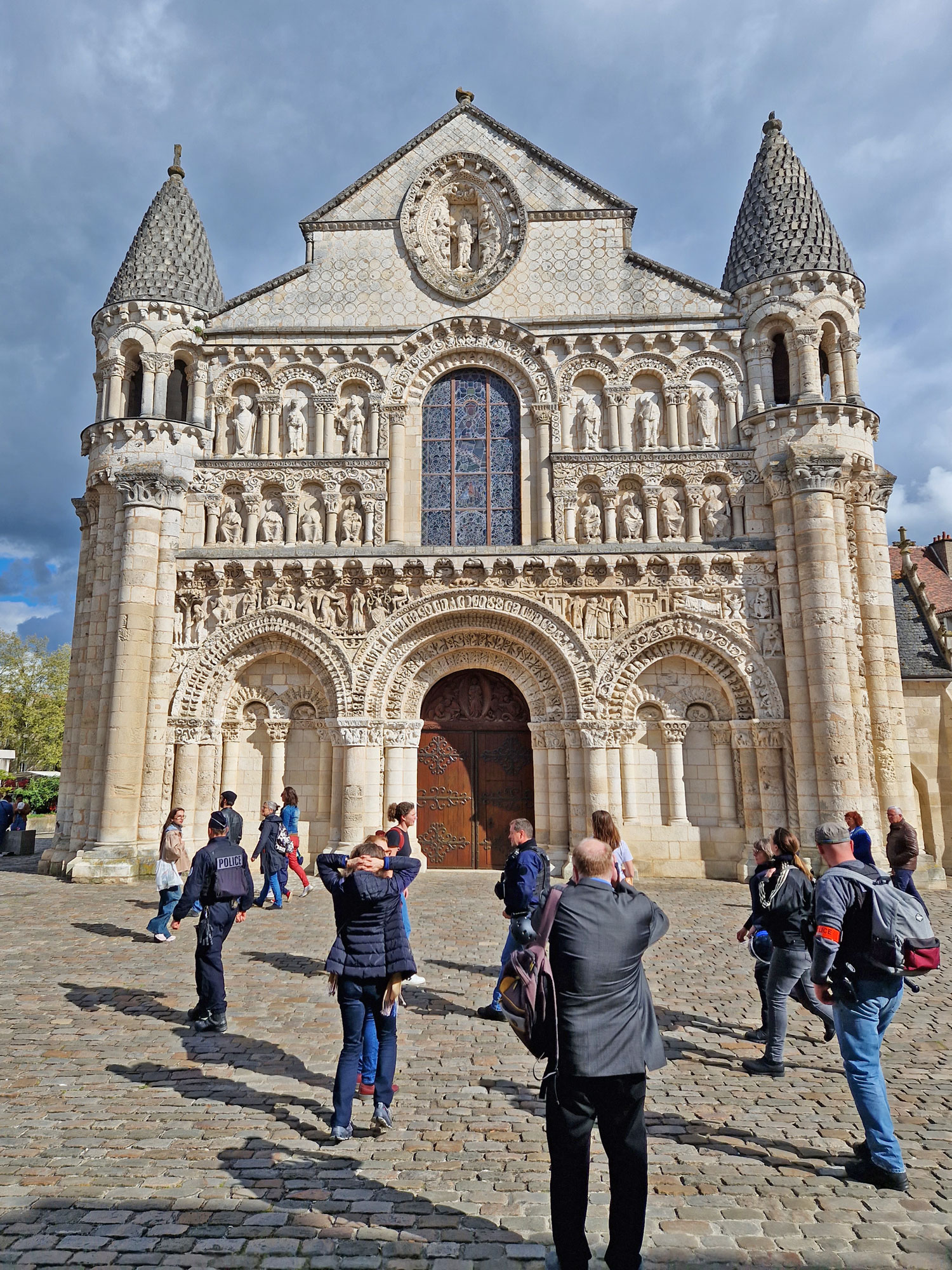 Poitiers Notre Dame la Grande Fassade