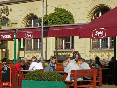 Breslau Ring Biergarten Spiz