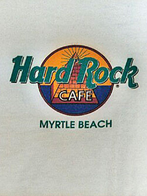 Hard Rock Cafe T Shirt Myrtle Beach