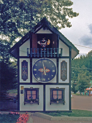 British Columbia Kimberley Kuckucksuhr Happy Hans