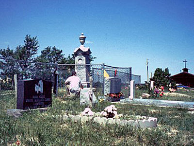 Wounded Knee Montana Friedhof
